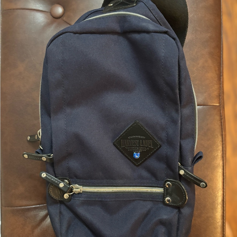 Harvest Label Navy Crossbody Bag
